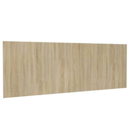 Tête de lit - Chic - 240x80 cm - Bois dingénierie - Installation murale - Classique