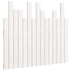 Tête de lit accessoire couchage chambre à coucher meuble murale style palette 955 par 3 par 80 bois massif blanc