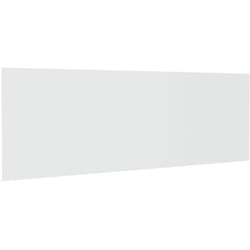 Tête de lit accessoire couchage chambre à coucher meuble murale 240 x 1,5 x 80 cm bois massif blanc TDL0202691