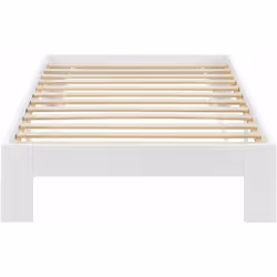 Cadre de lit en bois de pin Ce lit en pin pourra devenir l'ornement de n'importe quelle chambre. Sa construction réfléchie of ...