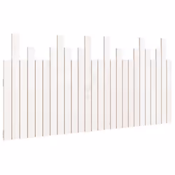 Tête de lit - TDL - Bois massif - 166 x 80 cm - Blanc - Installation murale