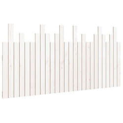 Tête de lit - TDL - Bois massif - 166 x 80 cm - Blanc - Installation murale