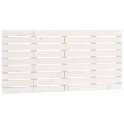 Tête de lit - Non spécifié - 126x63 cm - Bois massif - Blanc - Style classique