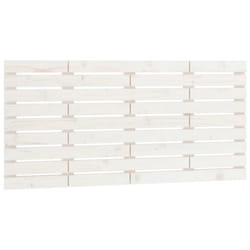 Tête de lit - Non spécifié - 126x63 cm - Bois massif - Blanc - Style classique
