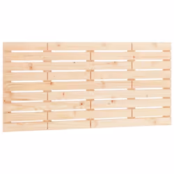 Tête de lit accessoire couchage chambre à coucher meuble murale style palette 146 par 3 par 63 bois massif de pin