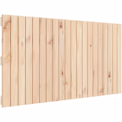 La tête de lit murale en bois présente un design classique qui ajoute une touche d'élégance à toute chambre à coucher ! Bois  ...