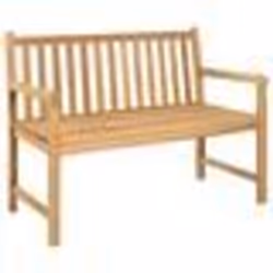 Banc de jardin meuble de patio d exterieur terrasse 114 x 60 x 90 cm bois de teck solide