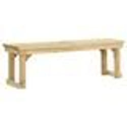 Banc de jardin - Non spécifié - 140 x 38 x 45 cm - Bois de pin imprégné - Résistant aux intempéries - 2 places