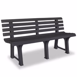 Reposez-vous sur votre terrasse, dans votre jardin ou dans tout autre espace de vie extérieur sur ce banc de jardin attrayant ...
