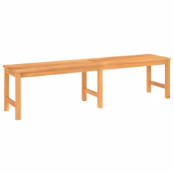 Banc de jardin meuble de patio d exterieur terrasse 180 x 40 x 45 cm bois de teck solide