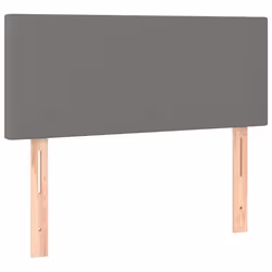 Tête de lit - Non spécifié - 90x5x78/88 cm - Gris foncé - Classique - Réglable en hauteur