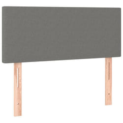 Tête de lit - Non spécifié - 90x5x78/88 cm - Gris foncé - Classique - Réglable en hauteur