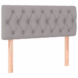 Tête de lit - Classique - Gris foncé - 90 cm - Hauteur réglable - Durable