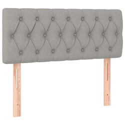 Tête de lit - Classique - Gris foncé - 90 cm - Hauteur réglable - Durable