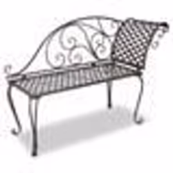 Chaise longue de jardin - Non spécifié - 128 cm - Acier - Ergonomique - Résistante aux intempéries