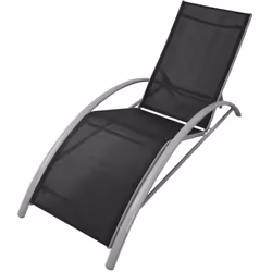 Cette chaise de plage / chaise longue, avec un design moderne et élégant, sera un article attrayant n'importe où elle est pla ...