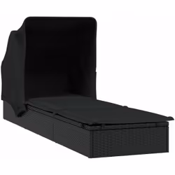 Ce transat à toit pliable est idéal pour vous détendre près de la piscine, sur votre balcon ou au camping pendant vos vacance ...