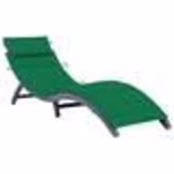 Transat chaise longue - Acacia - 190 cm - Résistant aux intempéries - Pliable - Confortable