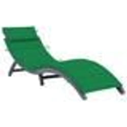 Transat chaise longue - Acacia - 190 cm - Résistant aux intempéries - Pliable - Confortable