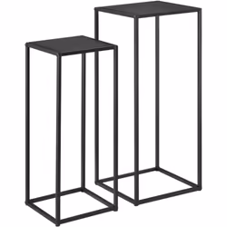 Grâce à leur apparence décorative et pratique, ces tables hautes s'intègrent parfaitement dans n'importe quelle maison. Descr ...