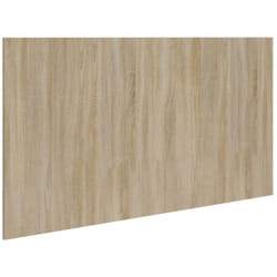 Décoshop26 - Tête de lit accessoire couchage chambre à coucher meuble 160 x 1,5 x 80 cm mdf marron TDL0203585