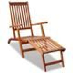 Transat - Acacia - Chaise longue - Résistante aux intempéries - Pliable - 3 positions réglables