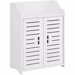 Meuble bas de rangement pour salle de bain Ce meuble bas à portes moderne et pratique pourra devenir un accessoire utile et e ...