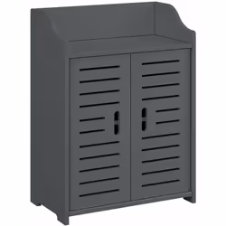 Meuble bas de rangement pour salle de bain Ce meuble bas à portes moderne et pratique pourra devenir un accessoire utile et e ...