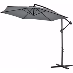 Parasol déporté hexagonal Ce parasol déporté rendra votre jardin, votre terrasse ou votre balcon très agréable pour passer de ...