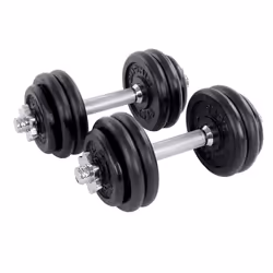 Kit halteres musculation avec barre d’extension 30 kg pour hommes et femmes musculation prise de masse sport fitness noi