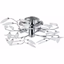Plafonnier design Cette suspension luminaire élégante peut être un accessoire idéal dans votre maison puisque cette lampe emb ...