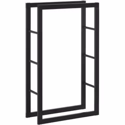 Range-bûches Notre porte-bûches en acier laqué est une solution optimale pour ceux qui souhaitent bien ranger leur bois de ch ...