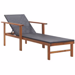 Notre chaise longue en résine tressée sera idéale pour bronzer et vous détendre près de la piscine, sur la terrasse ou dans l ...