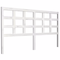 Tête de lit - Non spécifié - 1655x4x100 cm - Bois massif - Blanc - Contemporain