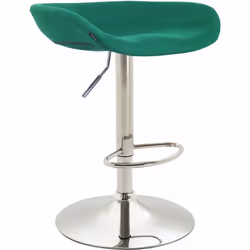 Tabouret de bar pieds tulipe Revêtement de l'assise: Feutrine (70% Polyester / 30% Laine) Position confortable Support en mét ...