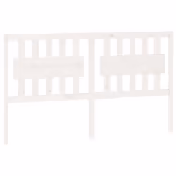 Tête de lit - Non spécifié - 1655x4x100 cm - Bois de pin massif - Style classique - Blanc