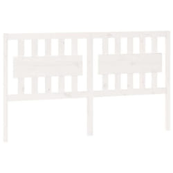 Tête de lit - Non spécifié - 1655x4x100 cm - Bois de pin massif - Style classique - Blanc