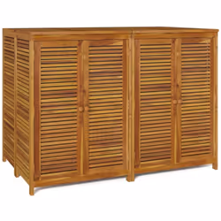 Cette boîte de rangement de jardin en bois est une solution de rangement idéale et un excellent supplément décoratif à votre  ...