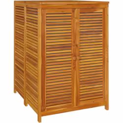 Cette boîte de rangement de jardin en bois est une solution de rangement idéale et un excellent supplément décoratif à votre  ...