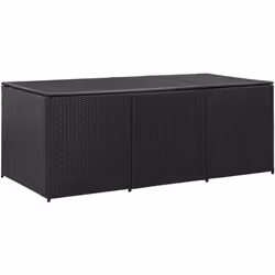 Êtes-vous à la recherche d'un moyen de rangement extérieur attrayant et polyvalent ? Alors ce boîte de rangement en résine tr ...