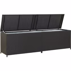 Êtes-vous à la recherche d'un moyen de rangement extérieur attrayant et polyvalent ? Alors ce boîte de rangement en résine tr ...