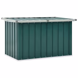 Coffre de jardin - Non spécifié - 109 x 67 x 65 cm - Acier galvanisé - Vert - Rangement spacieux