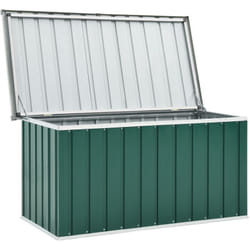 Helloshop26 - Coffre boîte meuble de jardin rangement 129 x 67 x 65 cm vert