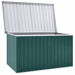Coffre de jardin - Non spécifié - 171 x 99 x 93 cm - Acier galvanisé - Vert - Rangement spacieux