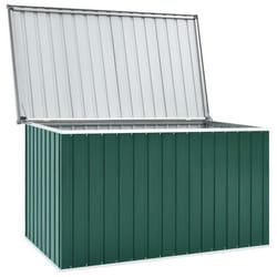 Coffre de jardin - Non spécifié - 171 x 99 x 93 cm - Acier galvanisé - Vert - Rangement spacieux