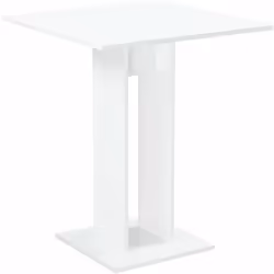 Table de salle à manger Cette table avec sa forme carrée est un choix parfait pour des petites cuisines et salles à manger. E ...