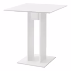 Table à manger de forme carree table design pour salle à manger cuisine salon panneau de particules melamine 65 x 65 x 78 cm ...
