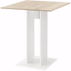 Table de salle à manger Cette table avec sa forme carrée est un choix parfait pour des petites cuisines et salles à manger. E ...