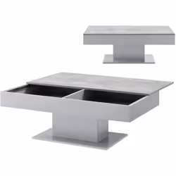 Table basse Cette table basse se fait remarquer par son apparence stylée et intemporelle et peut devenir un vrai ornement de  ...