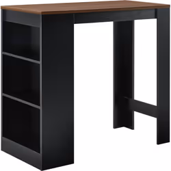 Table de bar élégante avec compartiments de rangement Avez-vous déjà imaginé le moment de détente avec votre partenaire où vo ...